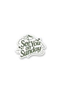 See You Sunday Stickers