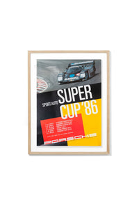 '86 Porsche Super Cup Poster
