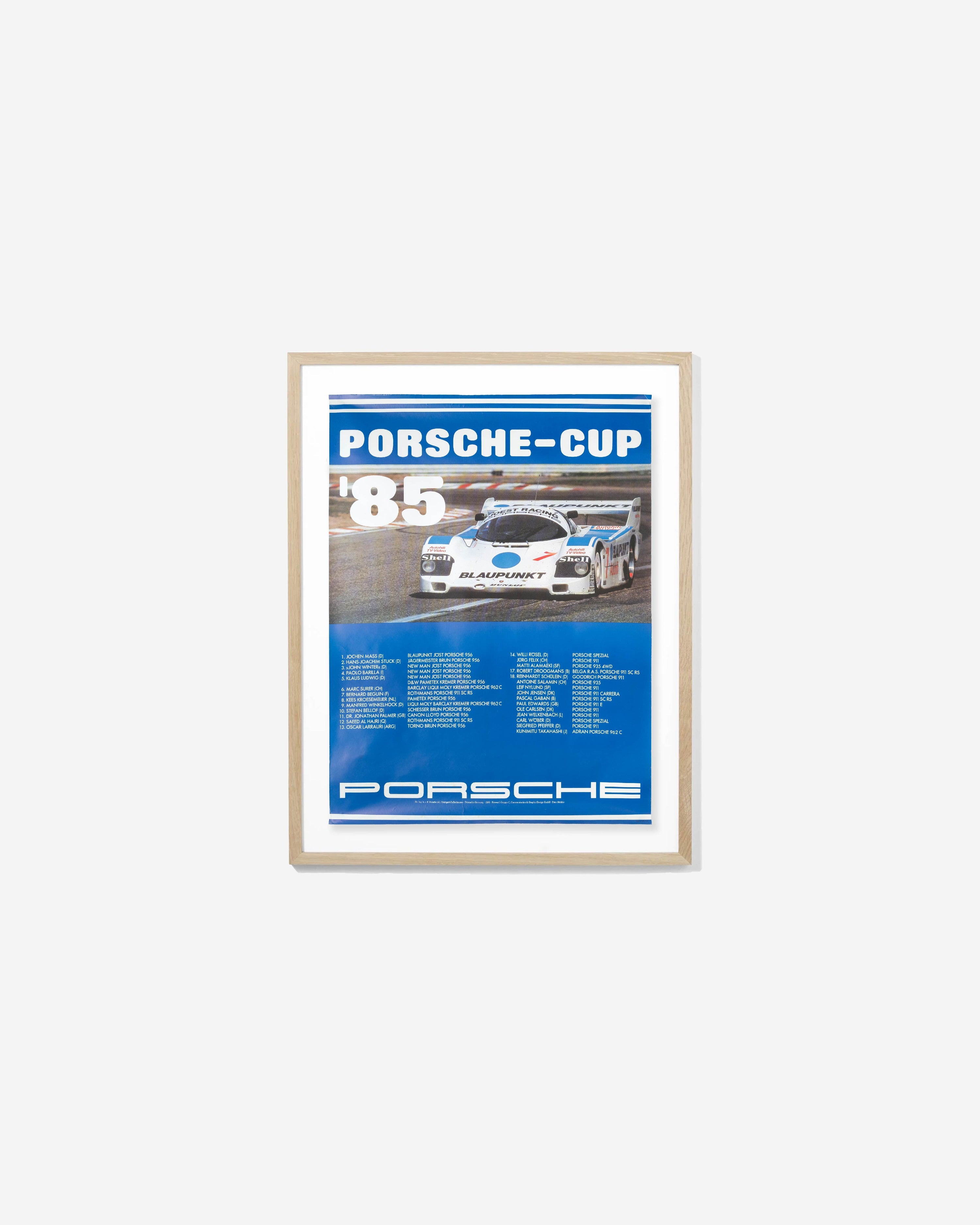 '85 Porsche-Cup Poster