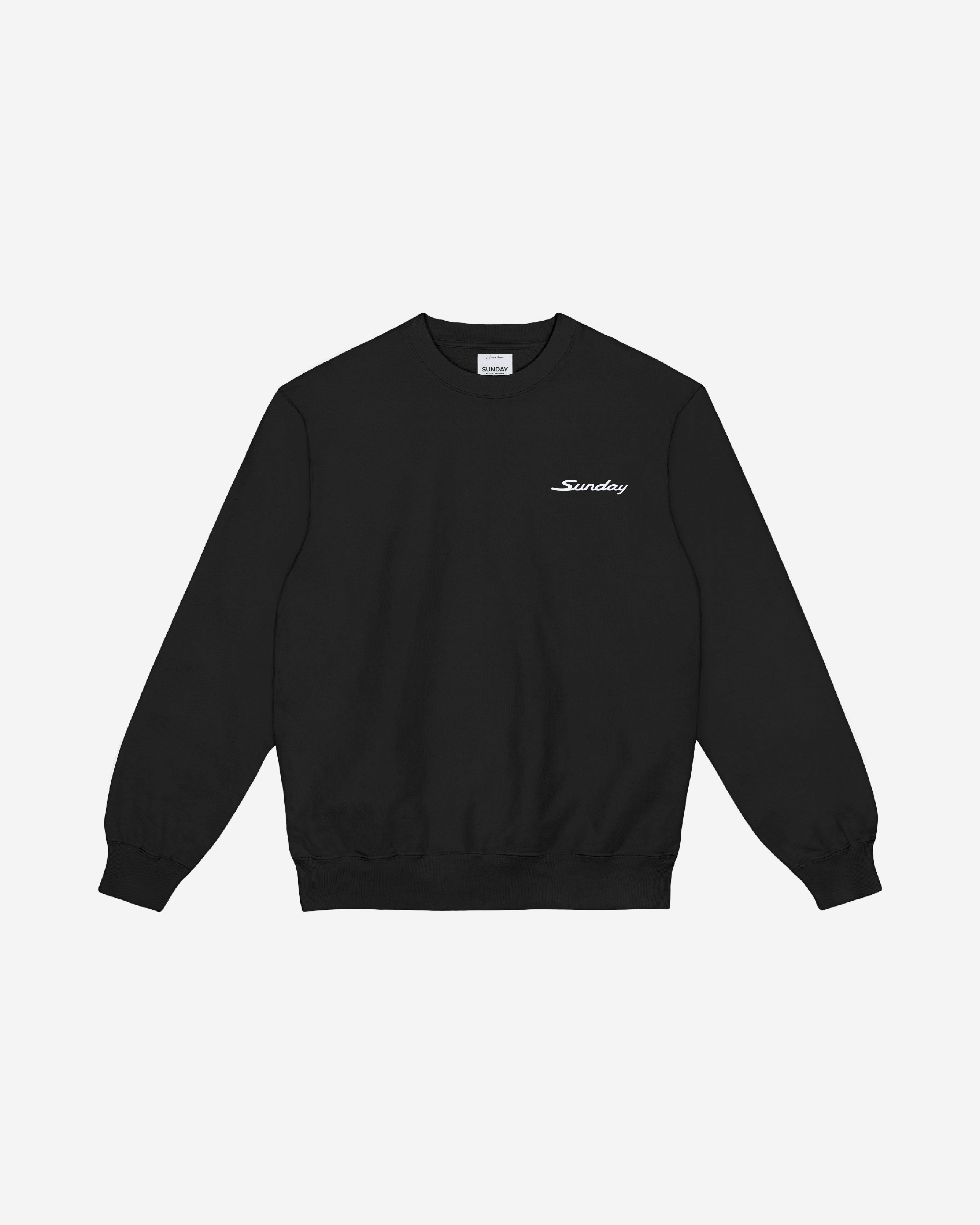 トップス soloist oversized crew neck sweat shirt. swc.0002SS25-black oversized crew neck s/s tee. Plainsong
