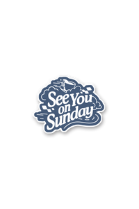 See You Sunday Stickers